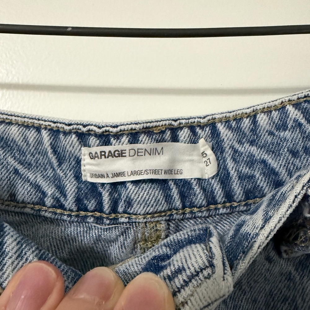 Garage Blue Distressed Women Jeans - Picture 3 of 4